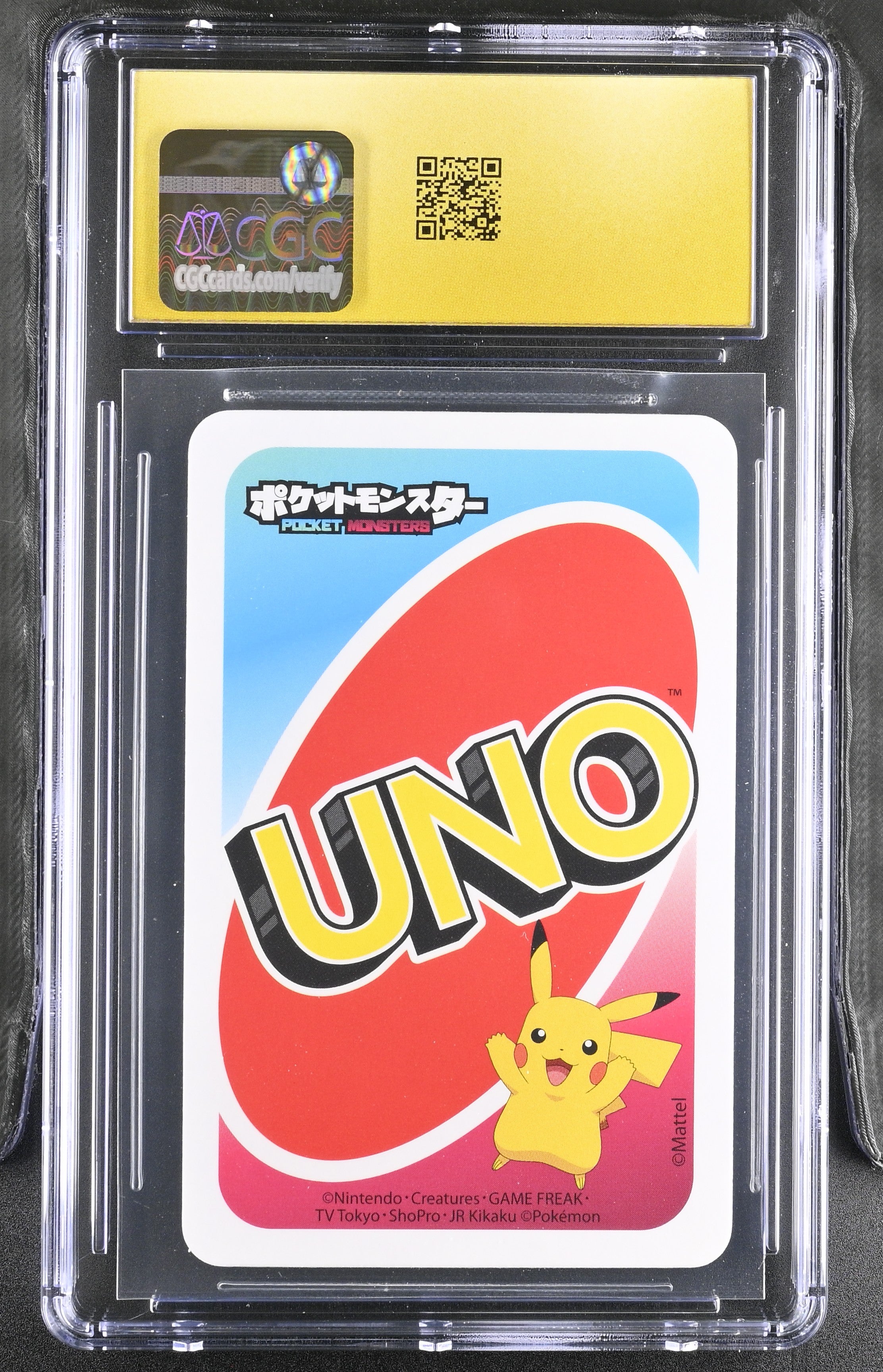 CGC PRISTINE 10 Eeveelutions Pokemon Pocket UNO #+4
