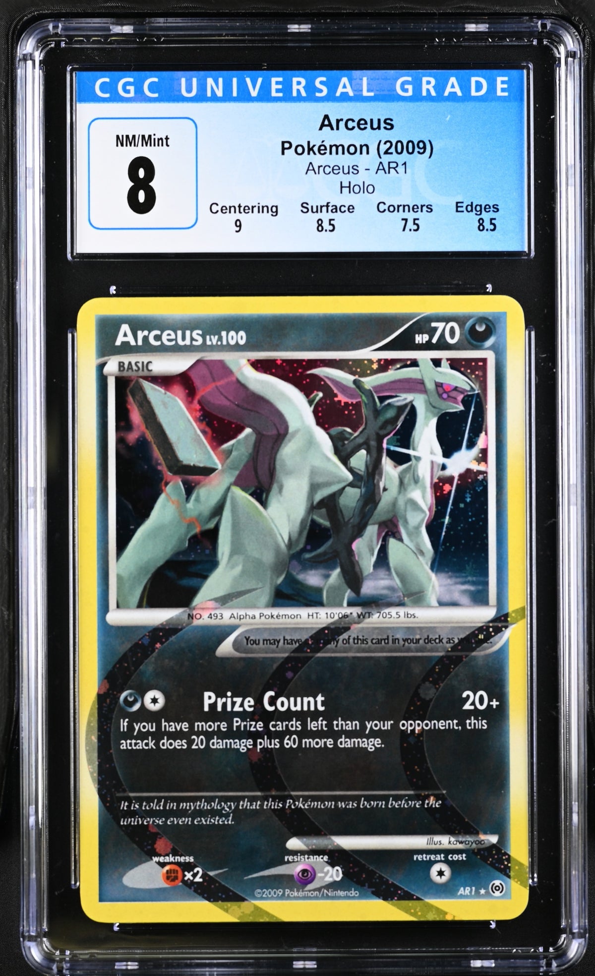 CGC 8 ARCEUS AR1