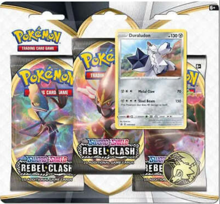 Rebel Clash Duraludon 3-Pack Blister