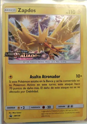 Zapdos - SM159 - Pre-Release Promo (STAFF)