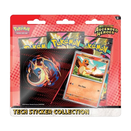 Ascended Heroes 3-pack Blister w/ Charmander