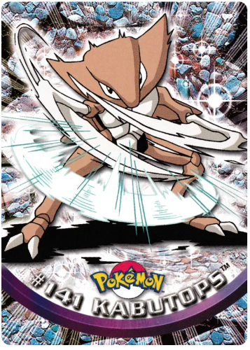 Kabutops #141 (topps)