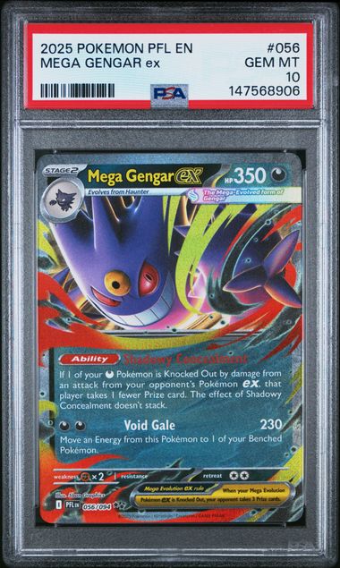 PSA 10 MEGA GENGAR EX