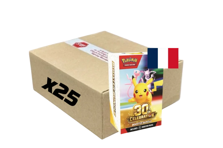 Lot de boosters français de la célébration du 30e anniversaire, scellé