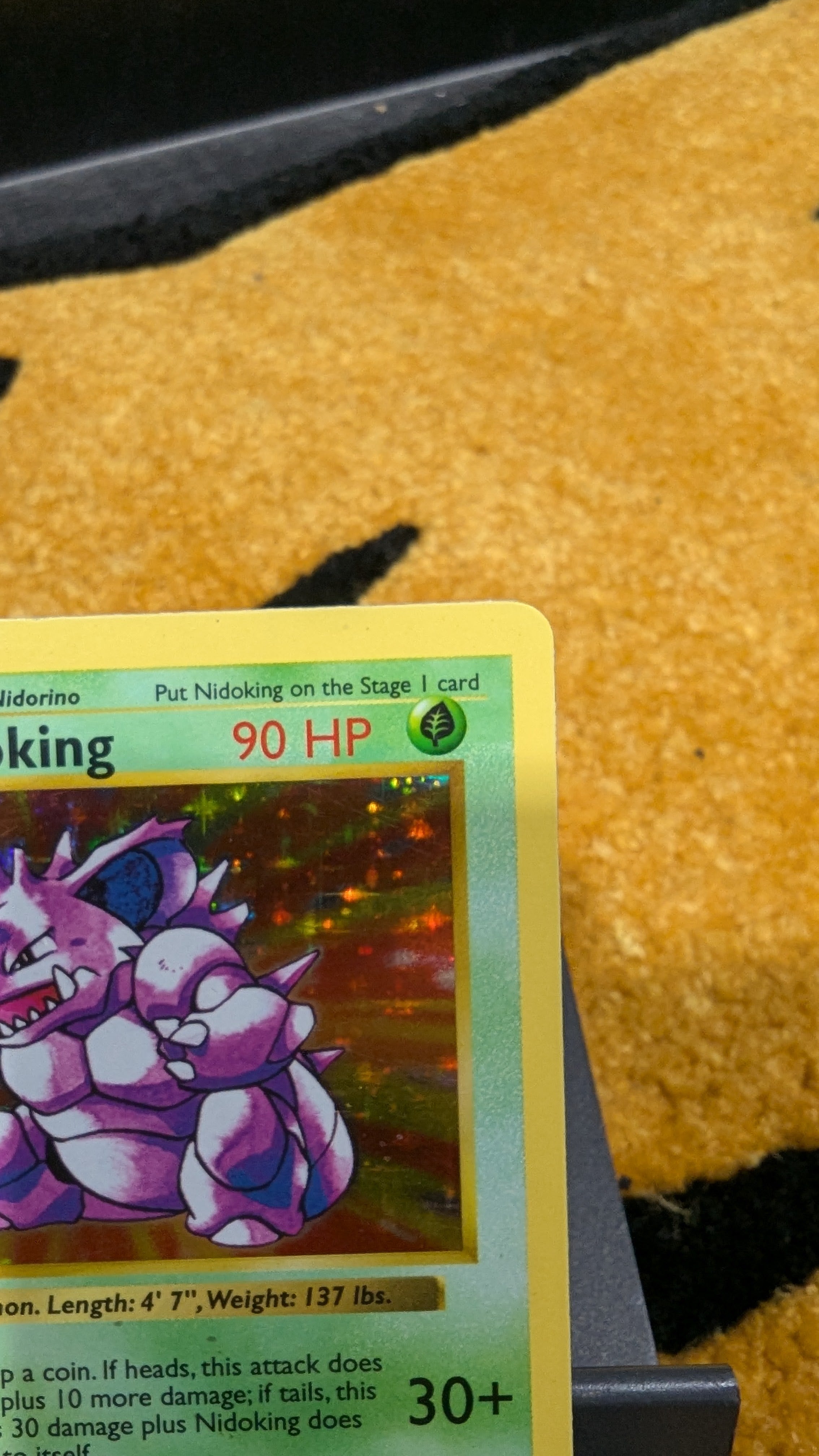 Nidoking (11/102) - Base Set Shadowless 1st Edition Holofoil