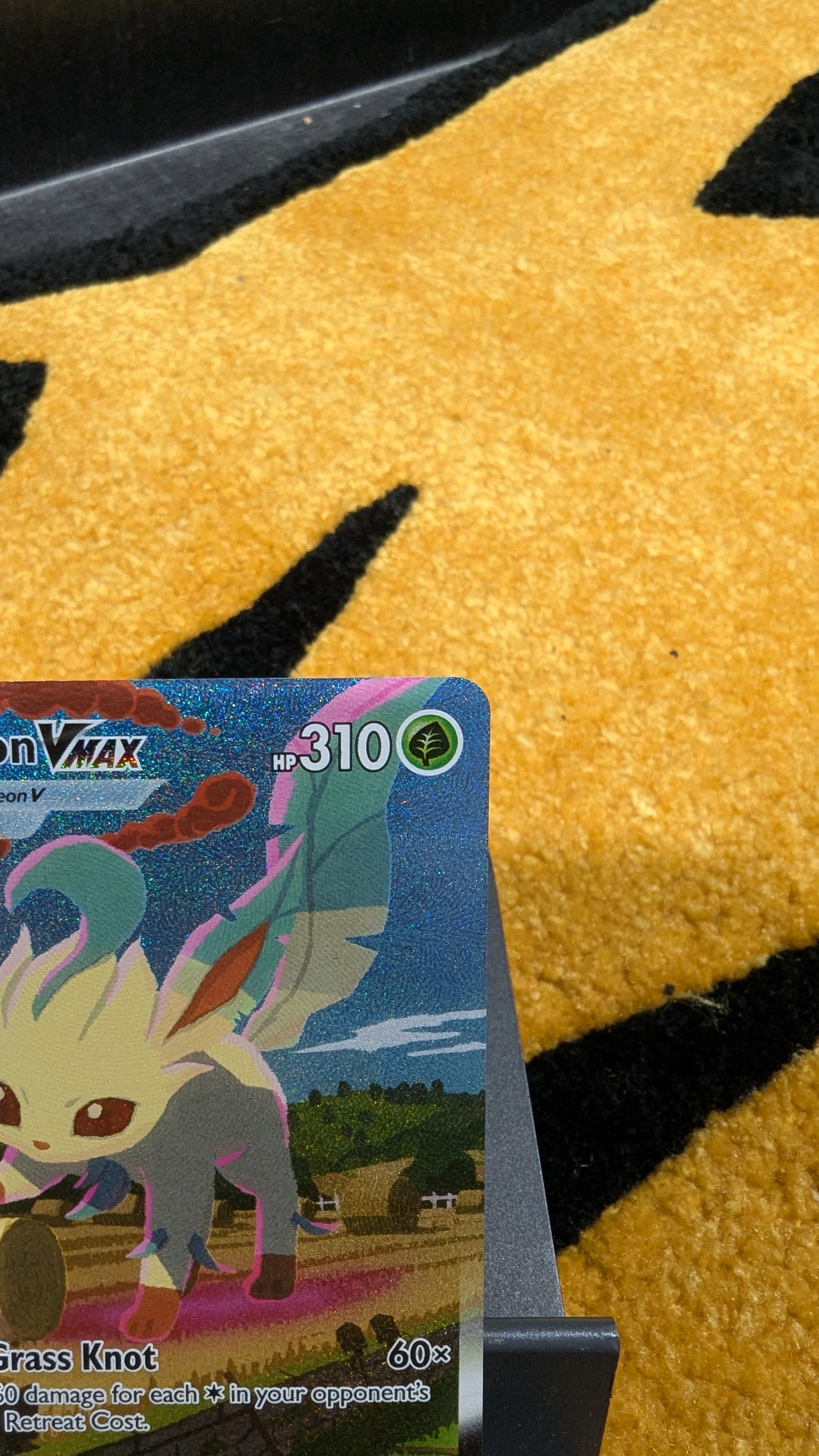 Leafeon VMAX (Alternate Art Secret) (205/203) - SWSH07 Evolving Skies Holofoil