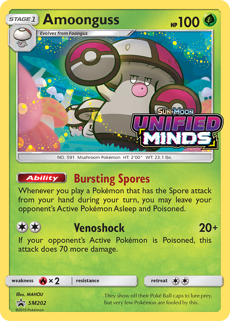 Amoonguss (Prerelease) (SM202/248) - SM Promos Holofoil