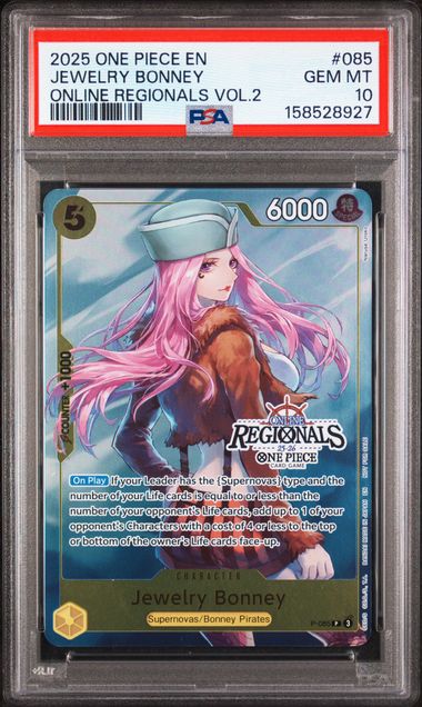PSA 10 JEWELRY BONNEY ONLINE REGIONALS V2
