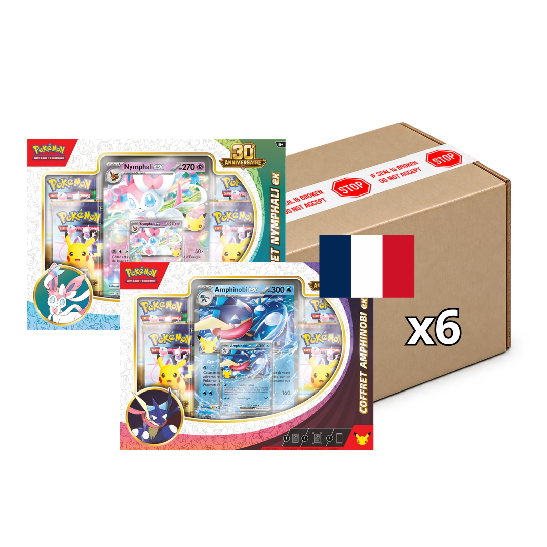 Sealed Case 30th Celebration French Nymphali & Amphinobi Collection Boxes