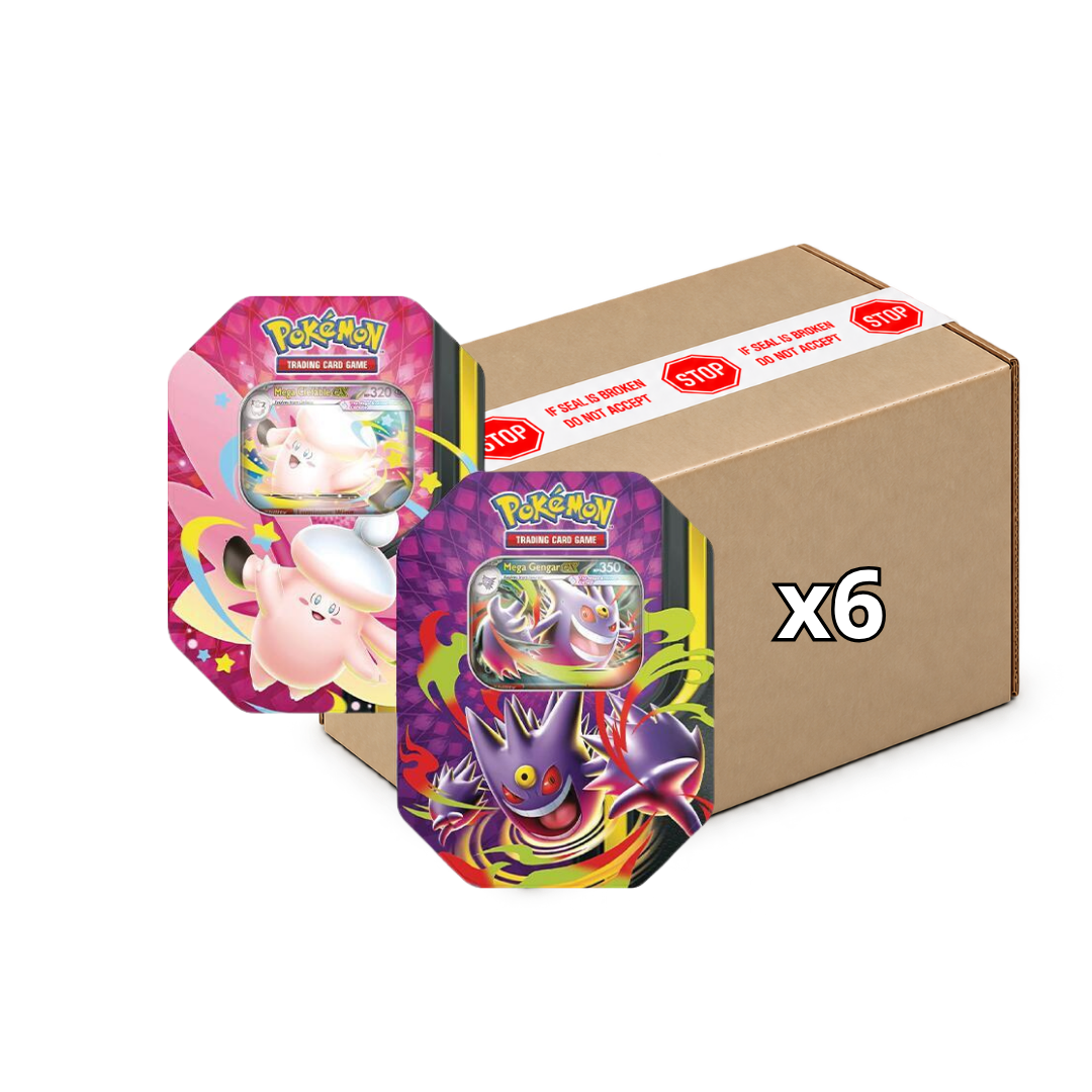 Sealed Case Mega Moonlit Tins