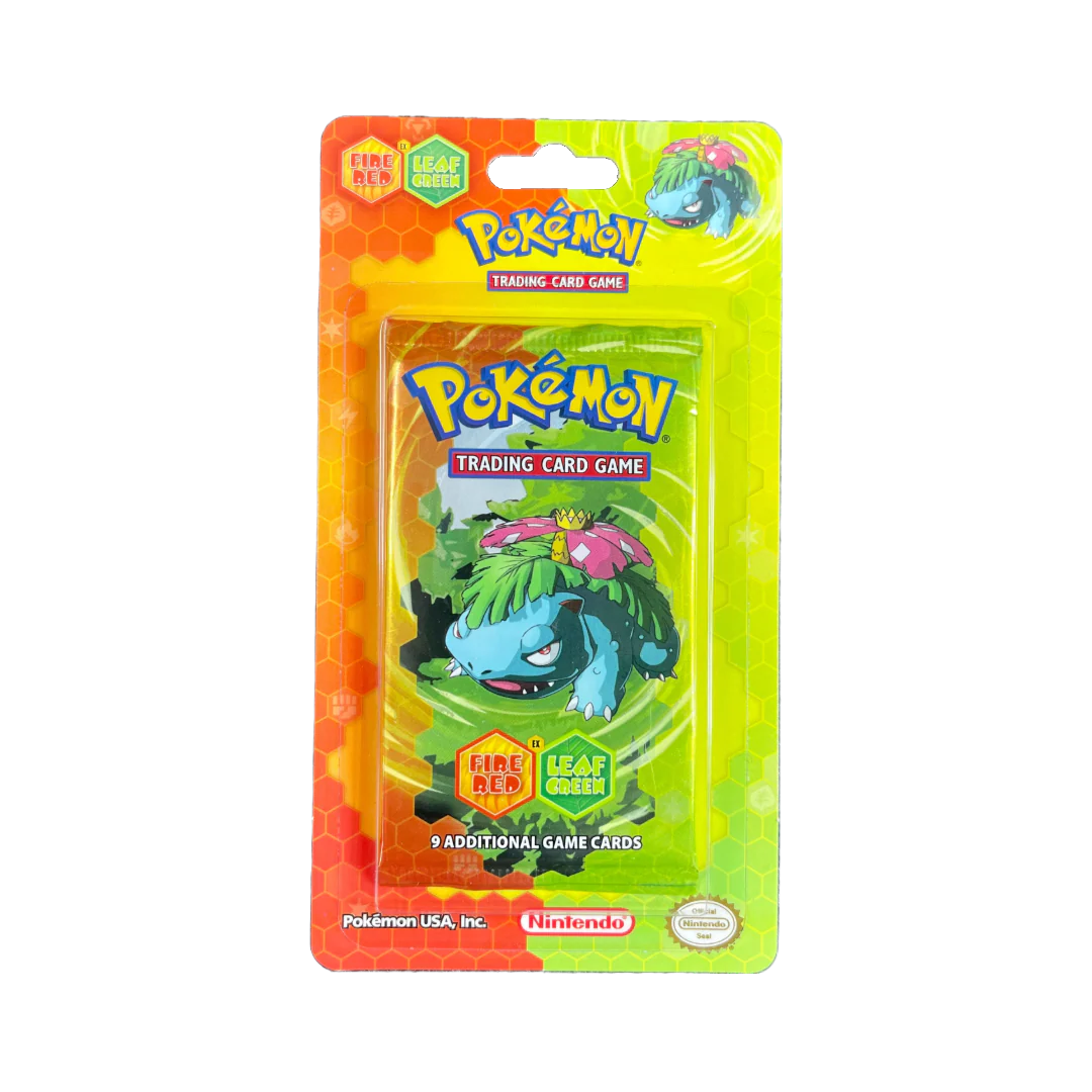 EX Fire Red Leaf Green Blister Pack