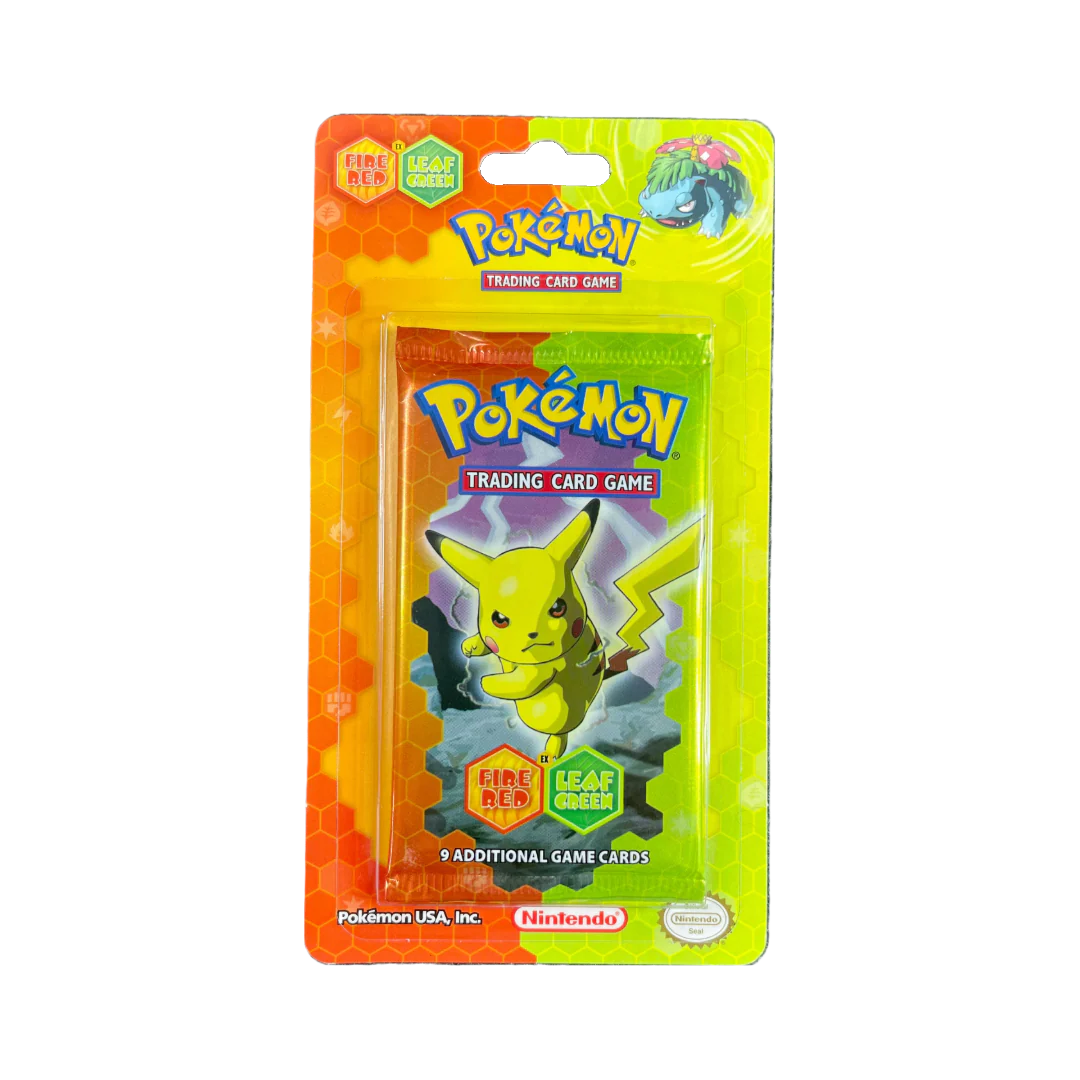 EX Fire Red Leaf Green Blister Pack