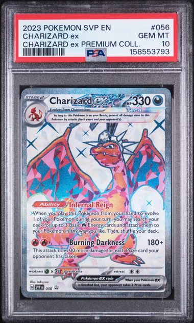 PSA 10 CHARIZARD EX PREMIUM COLLECTION