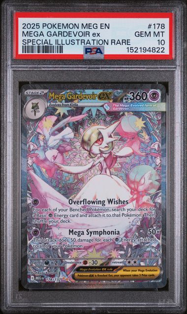 PSA 10 MEGA GARDEVOIR EX SPECIAL ILLUSTRATION RARE