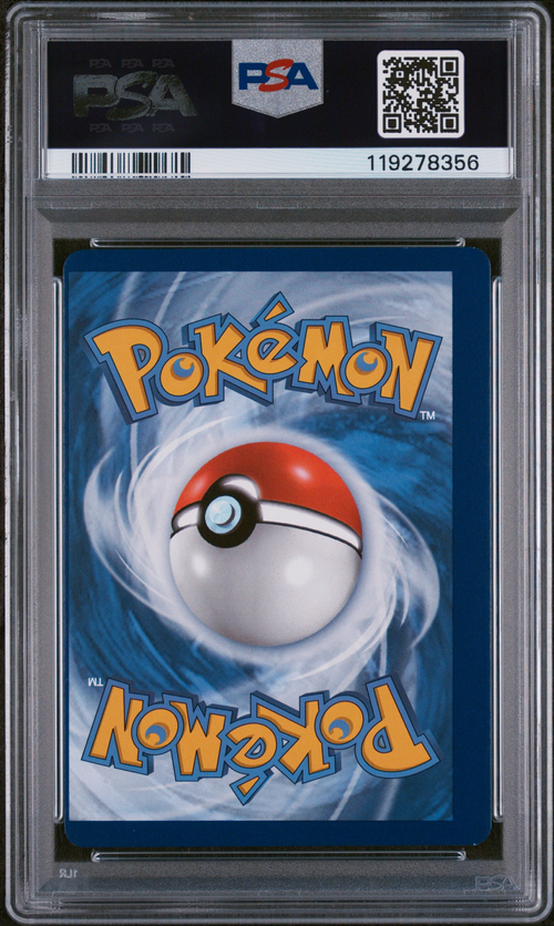 PSA Card Back