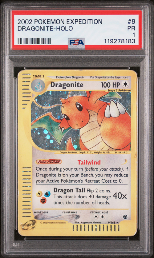 PSA Card Front