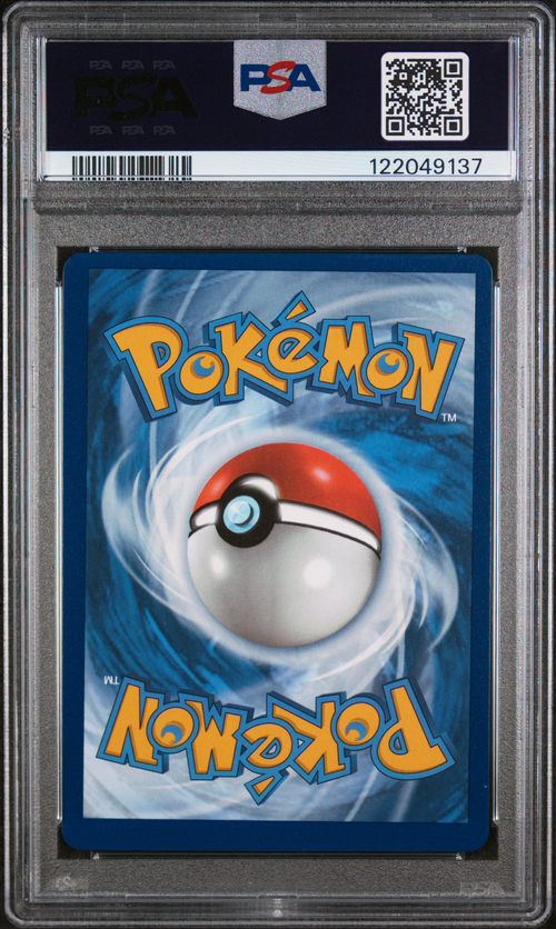PSA Card Back