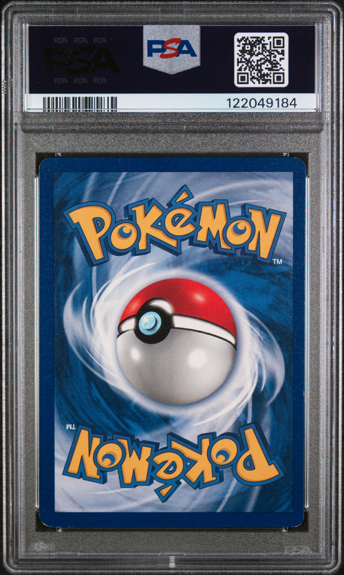 PSA Card Back
