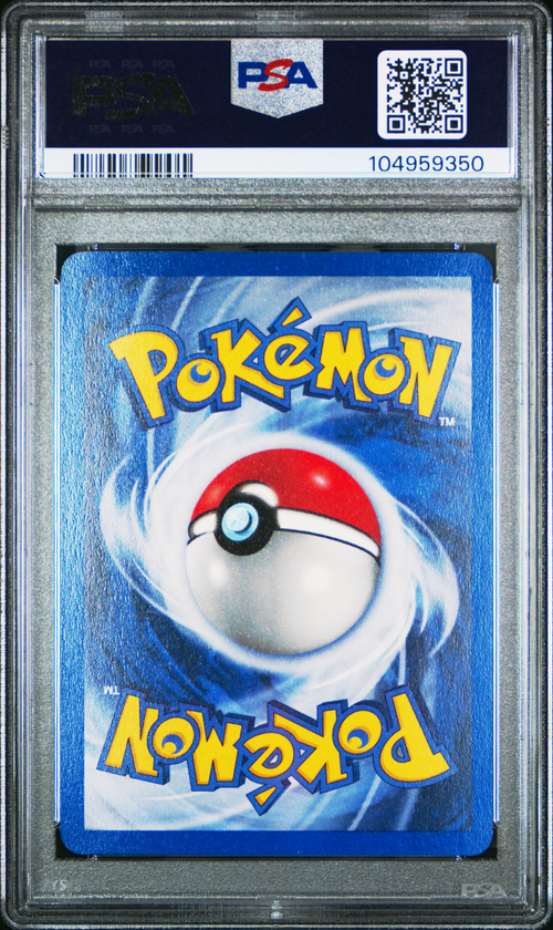 PSA Card Back