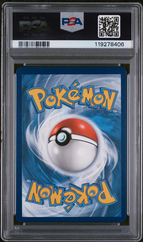 PSA Card Back