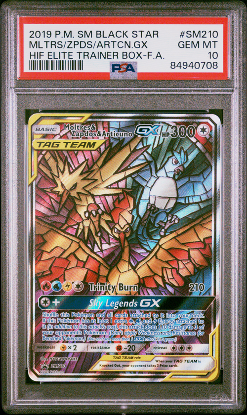 PSA Card Front