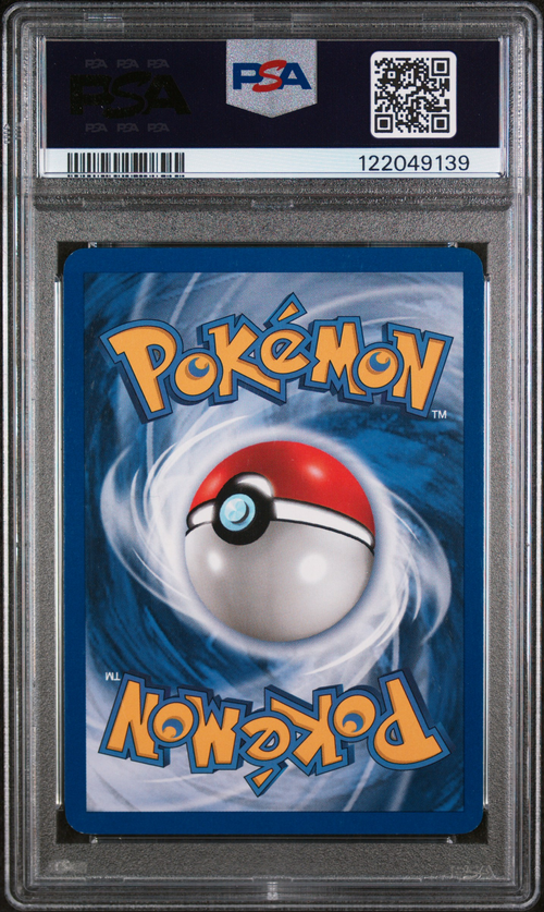PSA Card Back