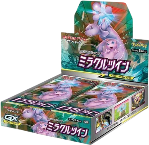 japanese gx tag team booster box Miracle Twins Size:Factory Sealed Case of 12 Booster Boxes (FREE SHIPPING*) Sport_All Sports making them ideal for Magic: The Gathering -