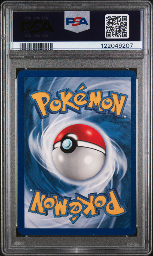 PSA Card Back