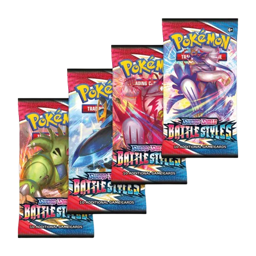 Pack de boosters de styles de combat (œuvres d'art aléatoires)