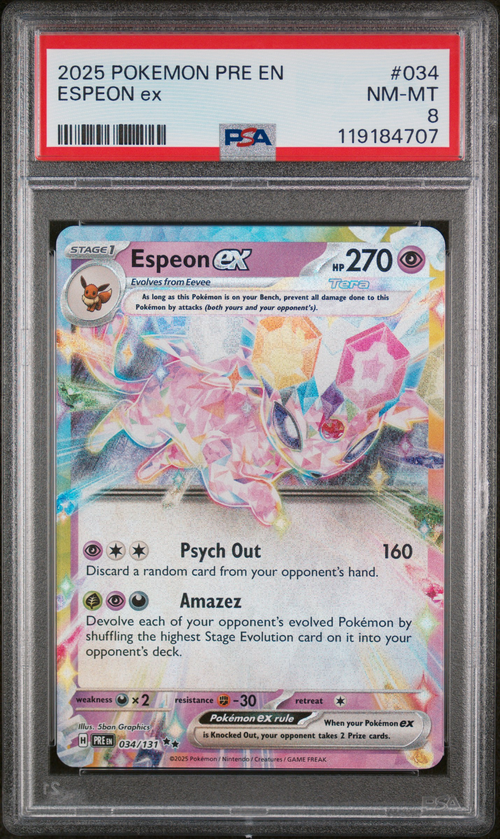 PSA Card Front