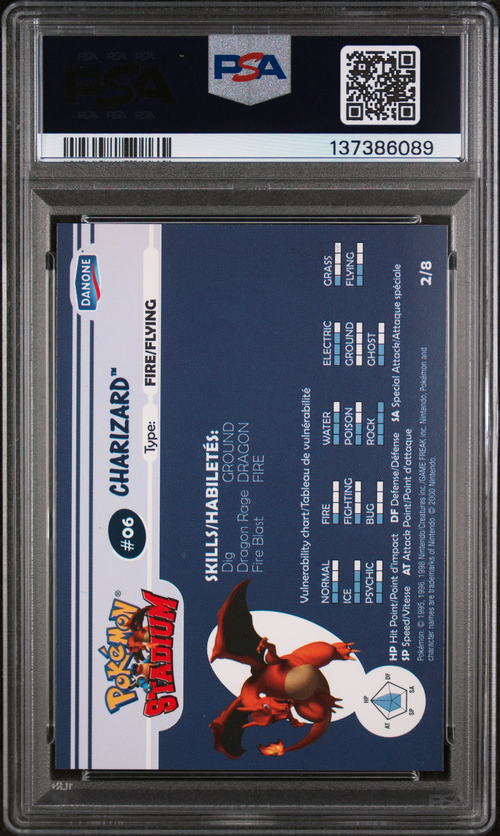 PSA Card Back