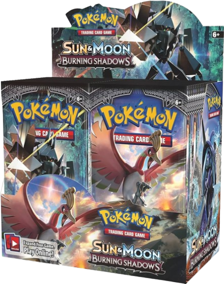 Coffret Booster Soleil et Lune Burning Shadows