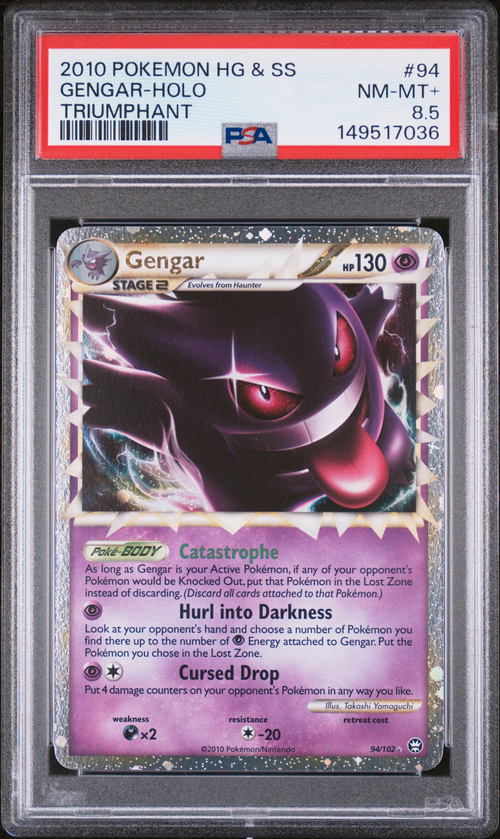 PSA Card Front