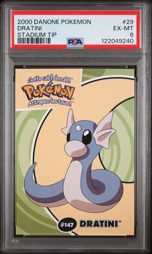 dratini pokemon card price PSA 6 DRATINI STADIUM TIP