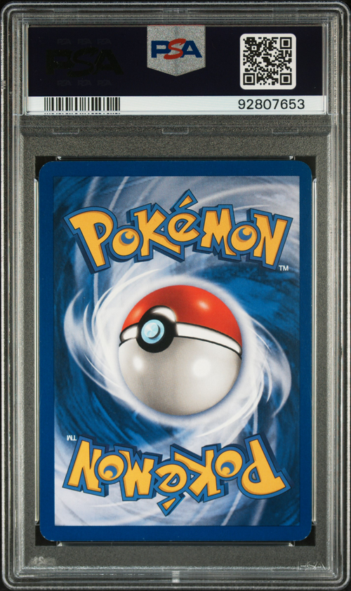 PSA Card Back