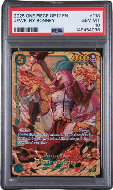 PSA 10 JEWELRY BONNEY LEGACY OF THE MASTER