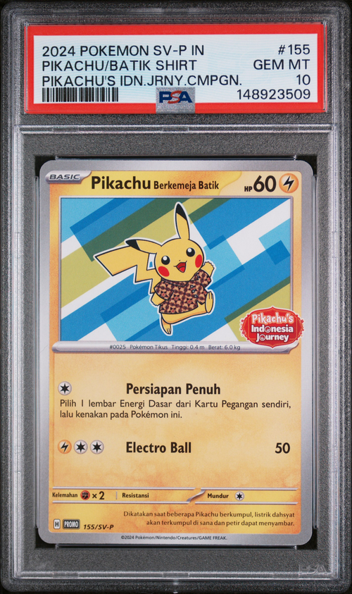 PSA Card Front