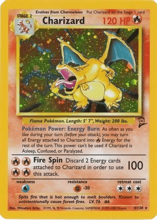 Charizard - 4/130 - Holo Rare - ZardoCards
