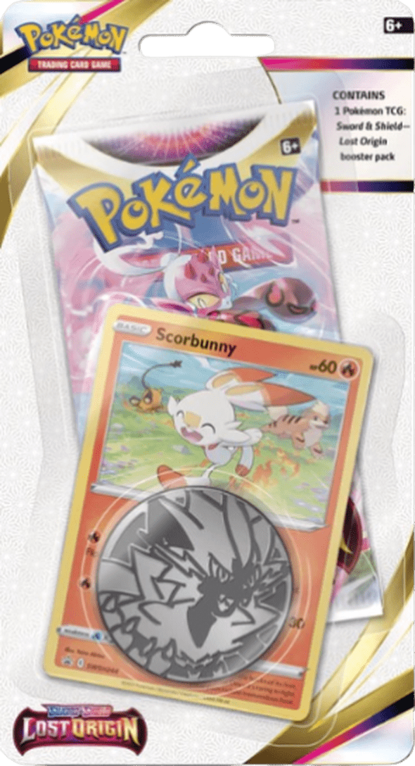 Lost Origin Scorbunny Checklane Blister