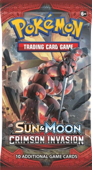 Pack Booster Invasion Crimson (œuvres d'art aléatoires)
