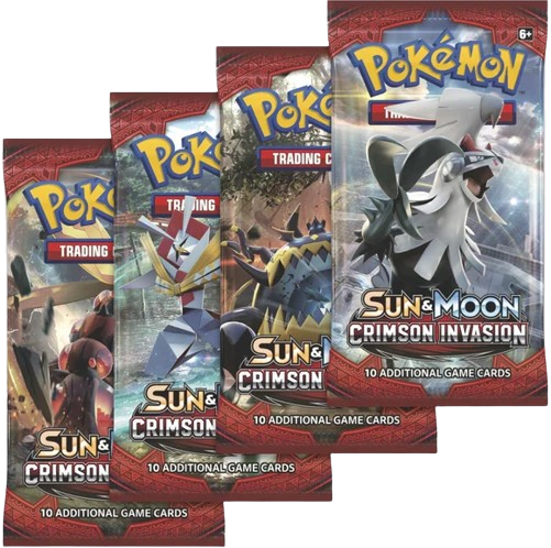 Pack Booster Invasion Crimson (œuvres d'art aléatoires)