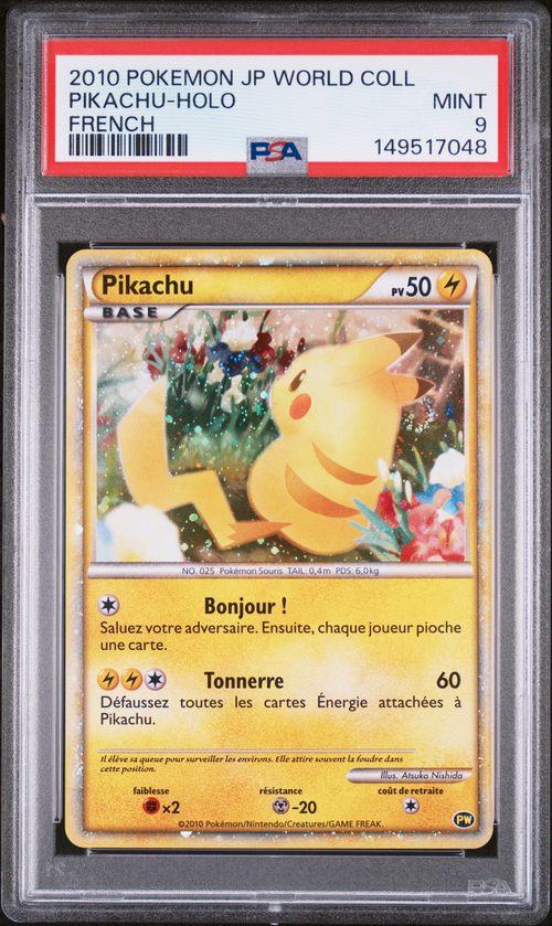 PSA Card Front