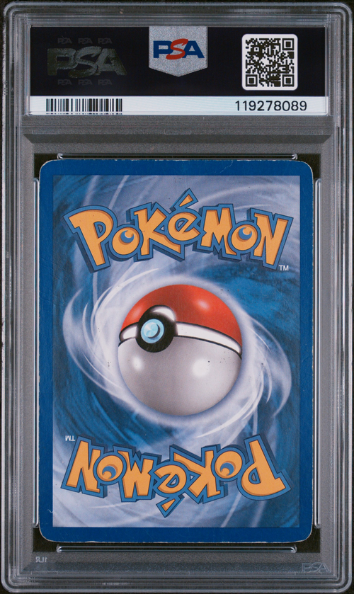 PSA Card Back