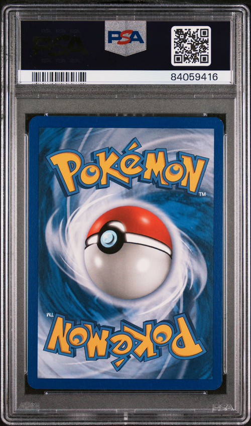 PSA Card Back