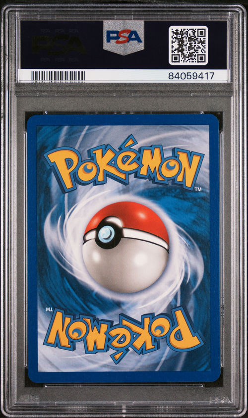 PSA Card Back