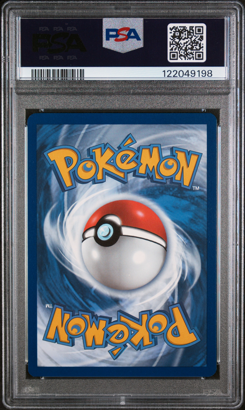 PSA Card Back