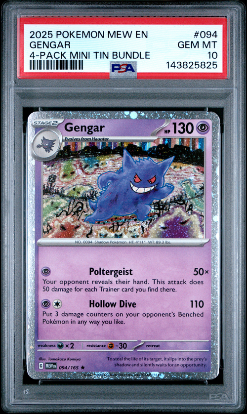PSA Card Front