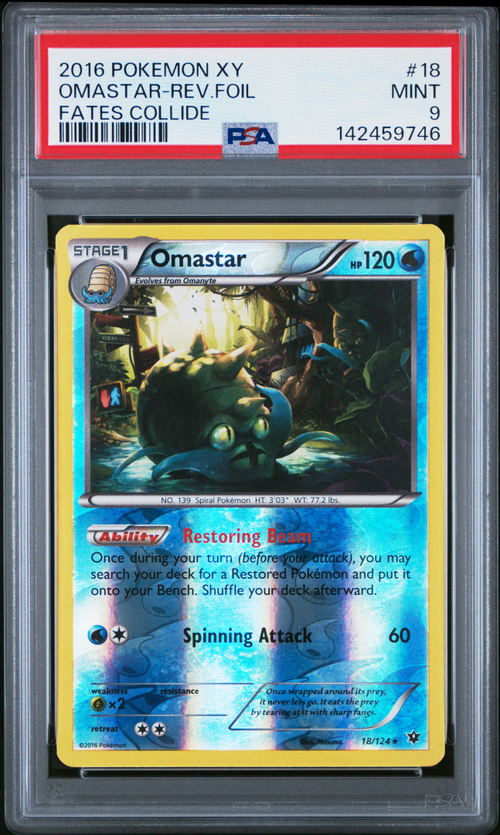 PSA Card Front