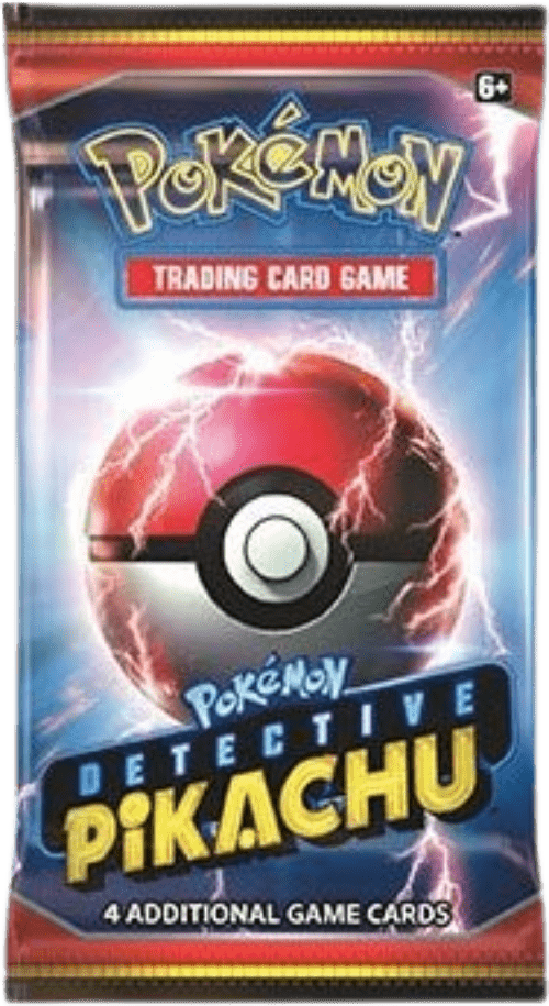 Detective Pikachu 4 Card Booster Pack - ZardoCards