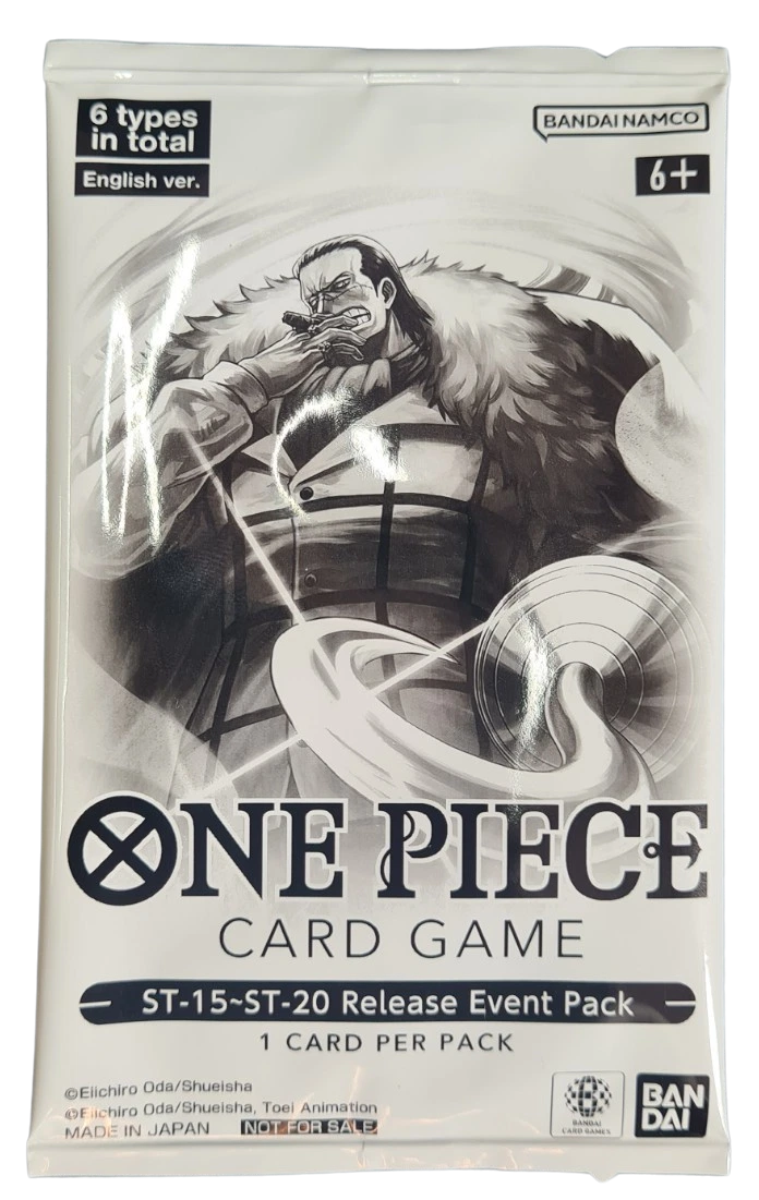 One piece ST 15-ST 20 RELEASE EVENT PACK (Crocodile Cover)